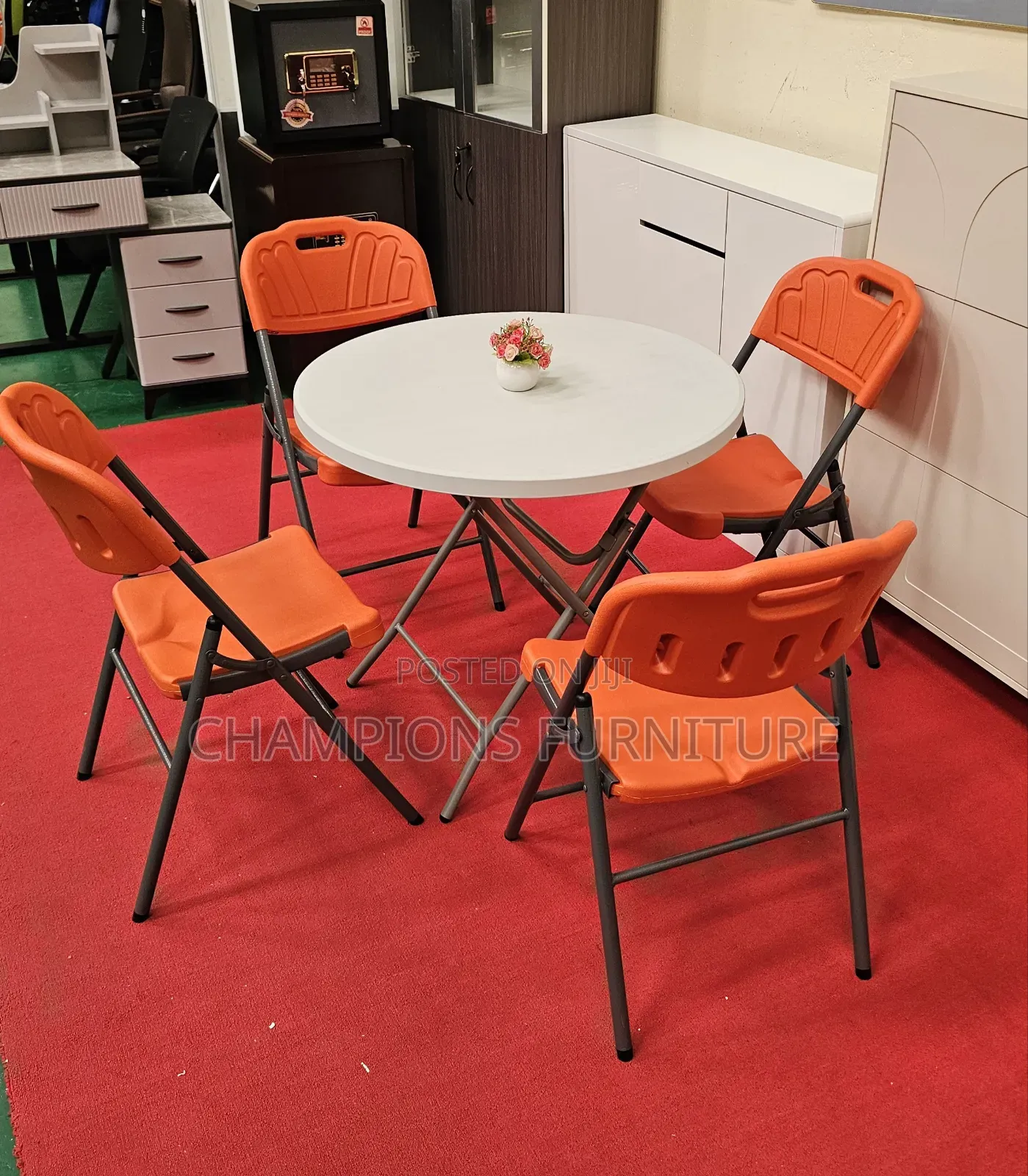 4-Seater Outdoor Heavy Duty Plastic Set