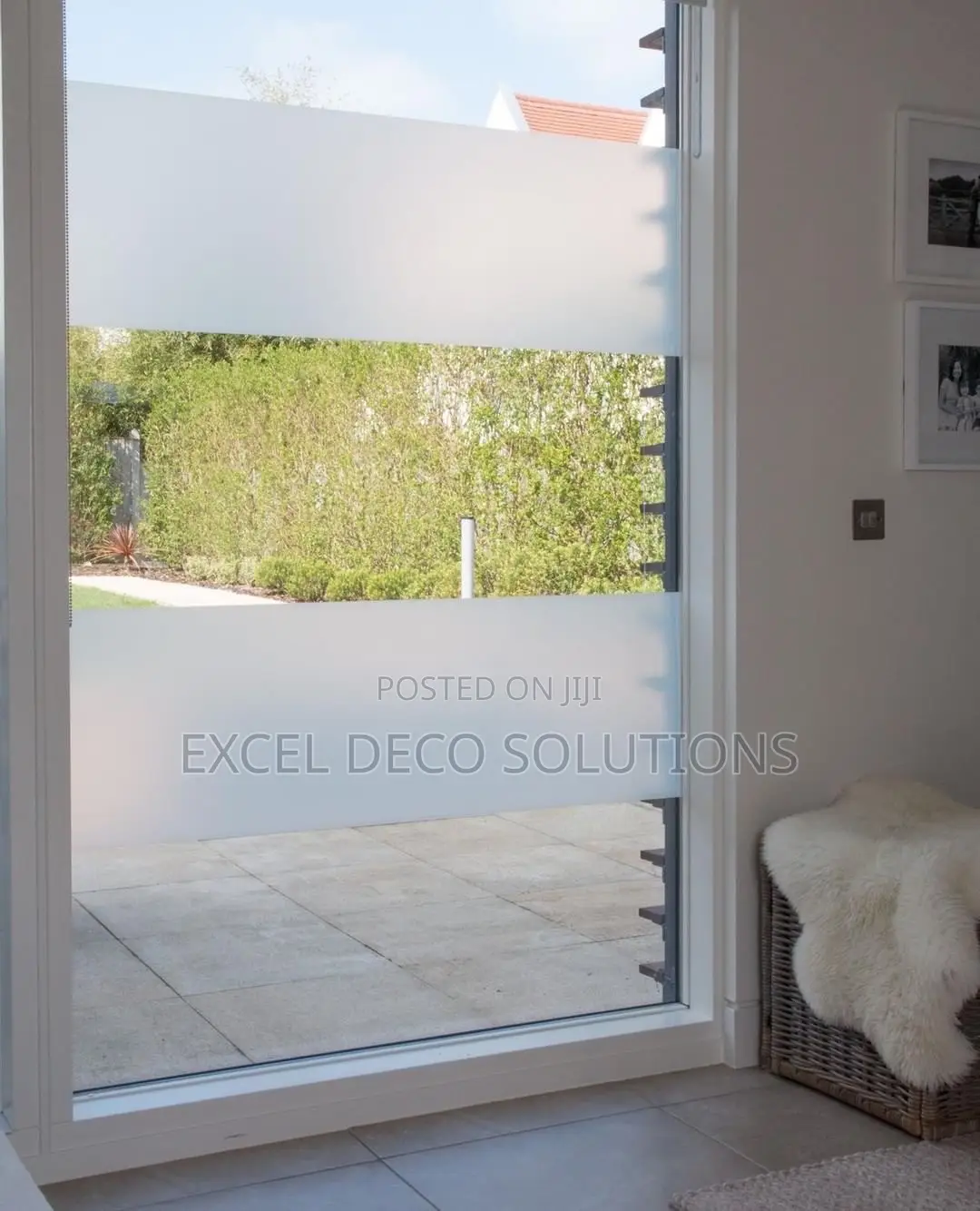 Glass Privacy Film KSh 800/Meter | Frosted Finish