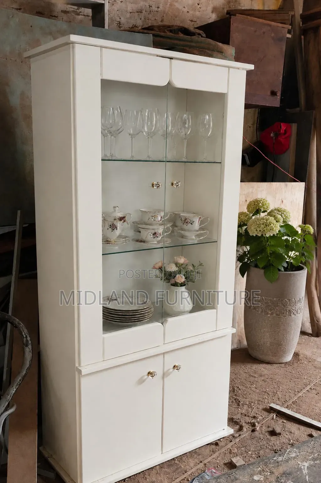 Glass Display Storage Cabinet on Sale Pay on Delivery