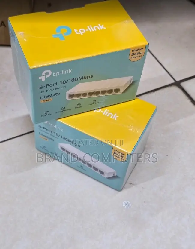 8-Port 10/100Mbps Desktop Network Switch