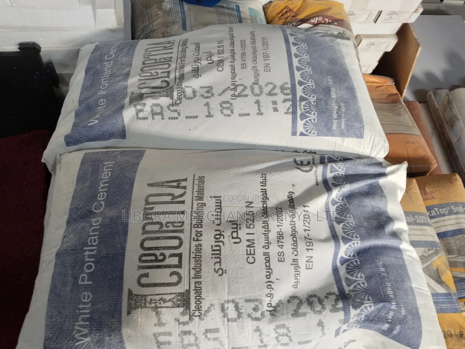 Cleopatra White Cement 40Kg 52.5N