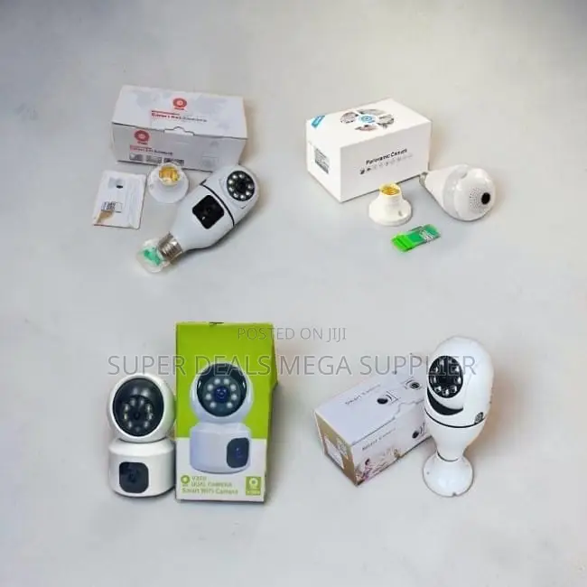 Quality Ensured Rotating Single Dual Lens Wifi Bulb Cameras-Wholesale