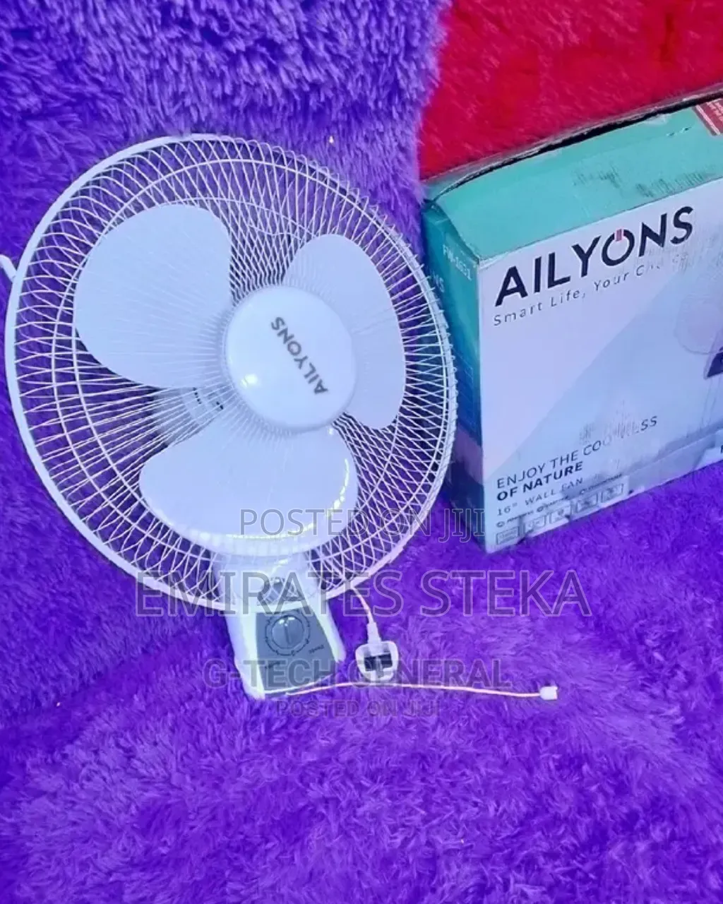 AILYONS Mounted Fans 16Inches Quite Fan