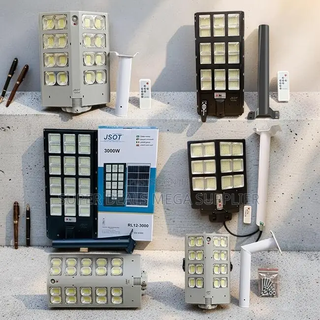 Low Power Consumption 100W,2000W,3000W Solar Street Lights Wholesale