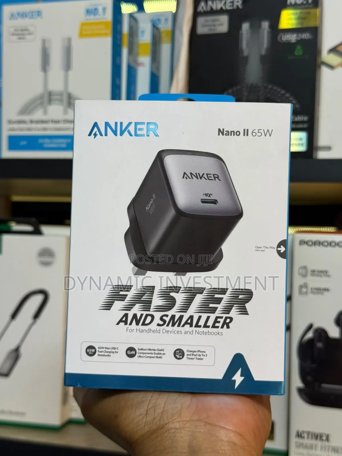 Anker Nano II 65W GaN USB C Fast Charger Adapter Tablets,ipads Phones