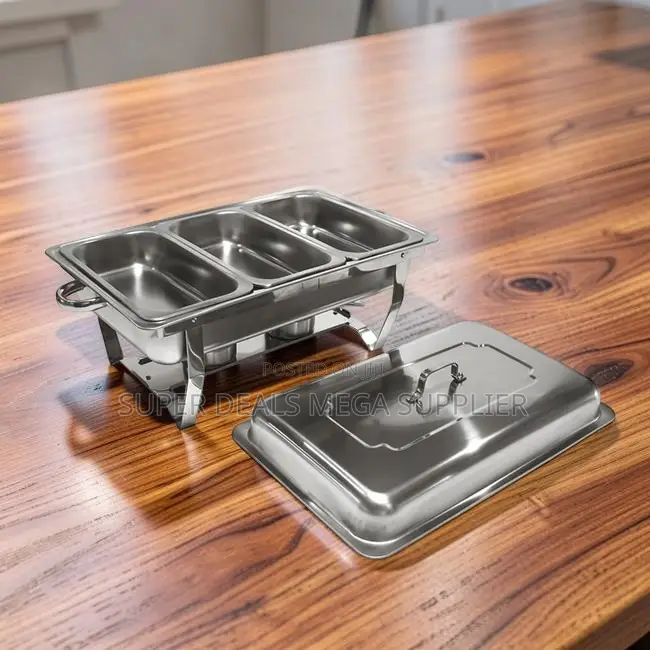 Prices 11L Stainless Steel Triple Chafing Dish