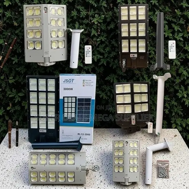 Parking Lot Lighting 100W,2000W,3000W Solar Street Lights Wholesale