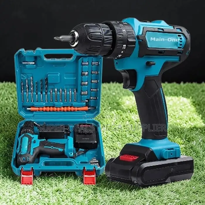 Portable Versatile Main-One Cordless Drill With Free Drill Bits