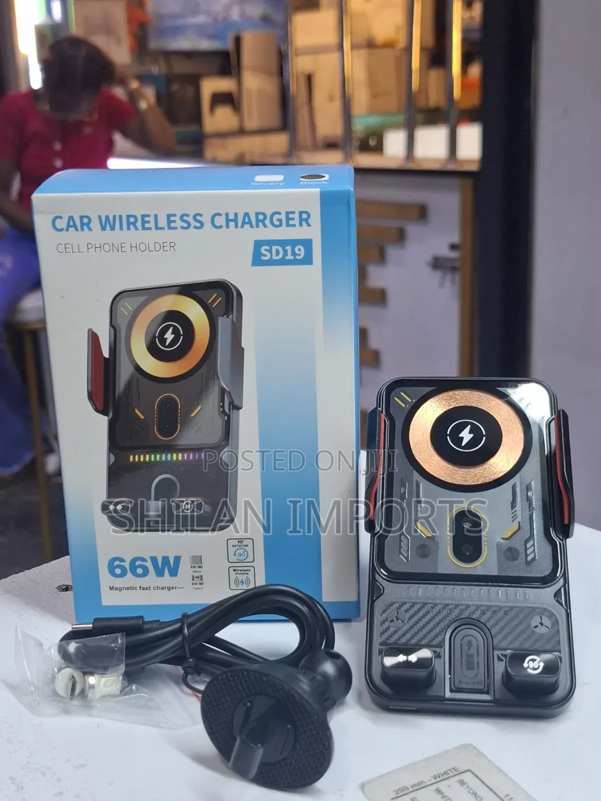 Car Wireless Charger Holder