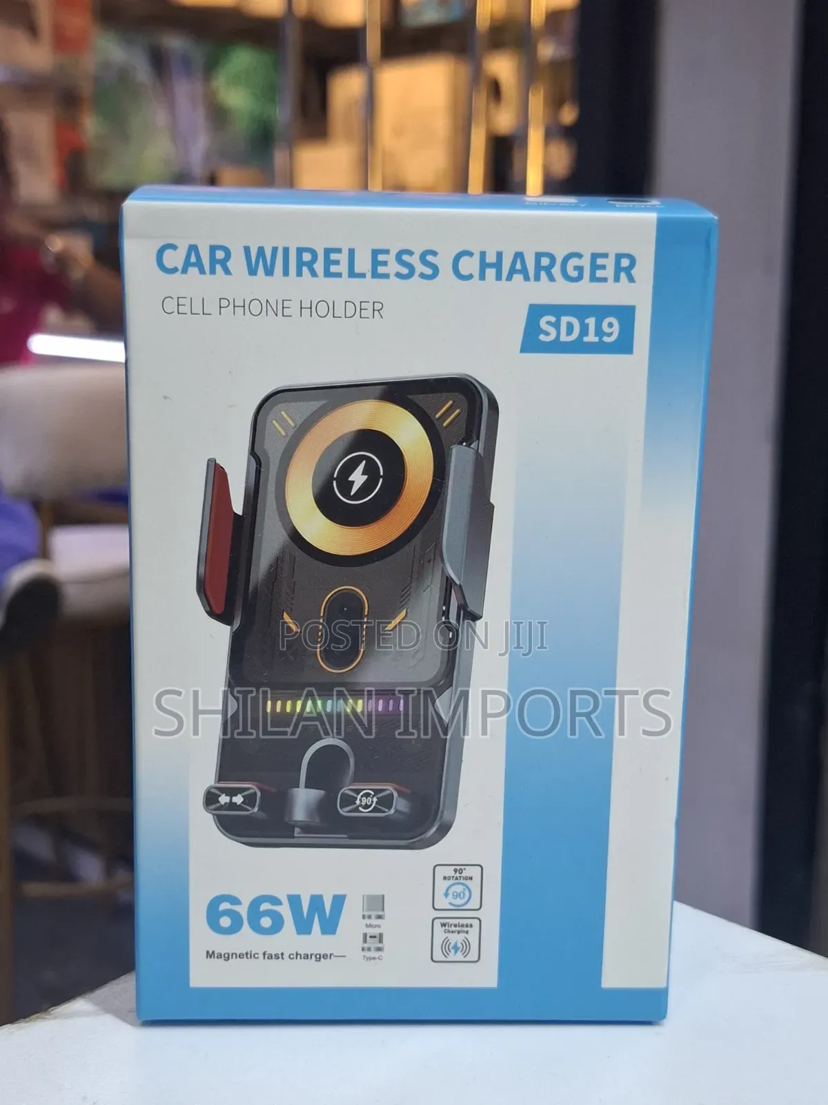 Car Wireless Charger Holder