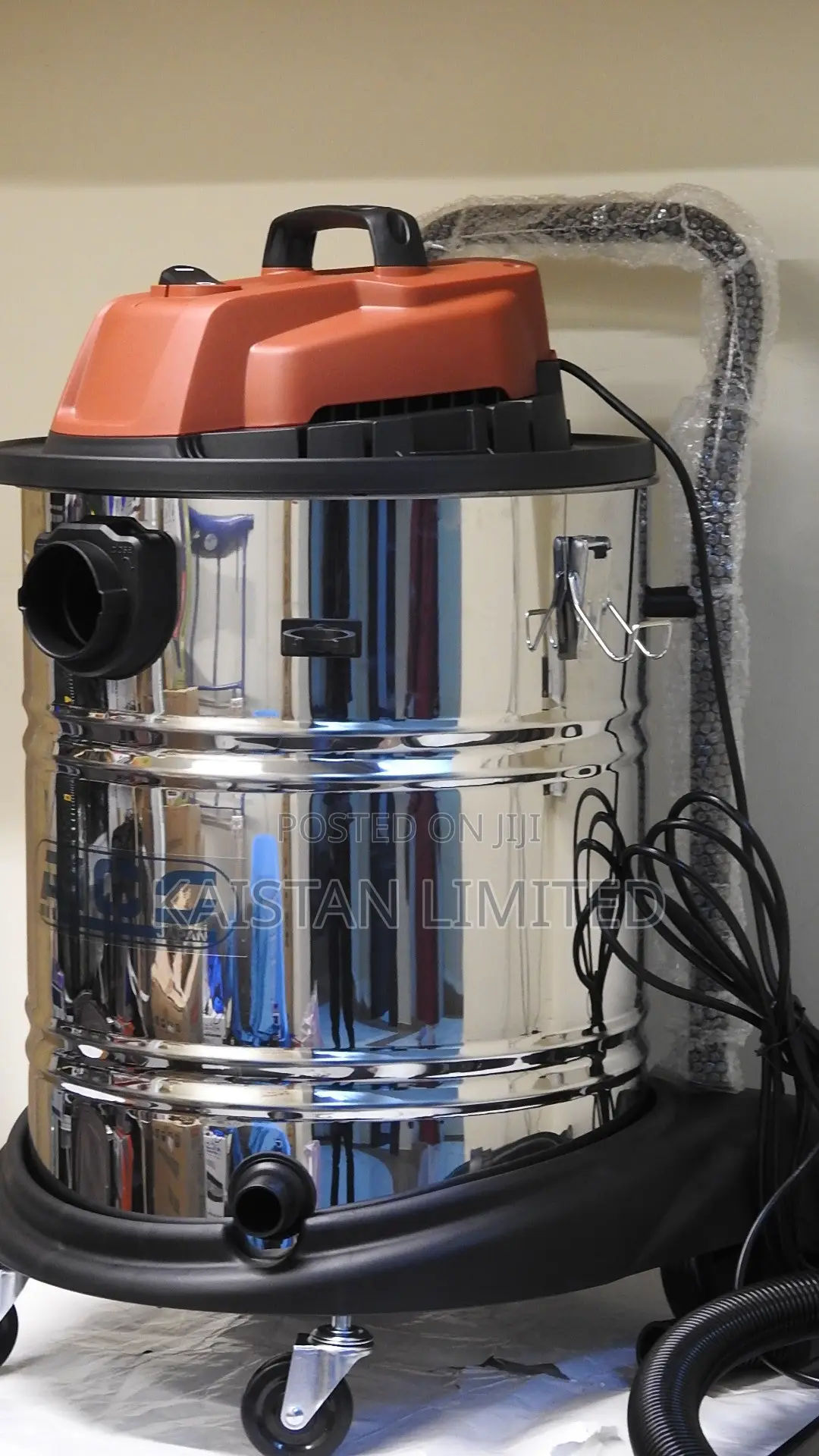 50L Heavy-Duty Wet and Dry Industrial Vacuum Cleaner Machine