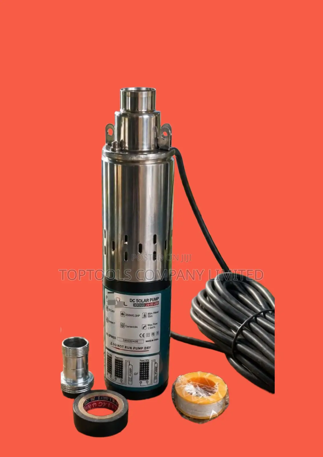 Dc Solar Water Pump 250watts 50m