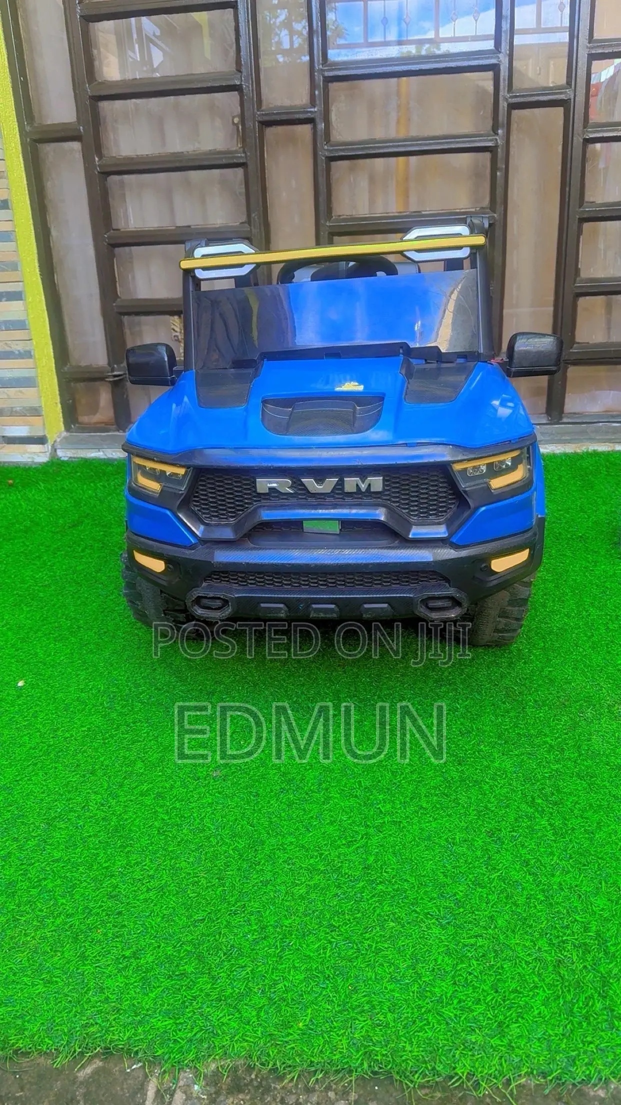 Luxury 12V Kids Electric Ride-on Pickup Truck – Blue