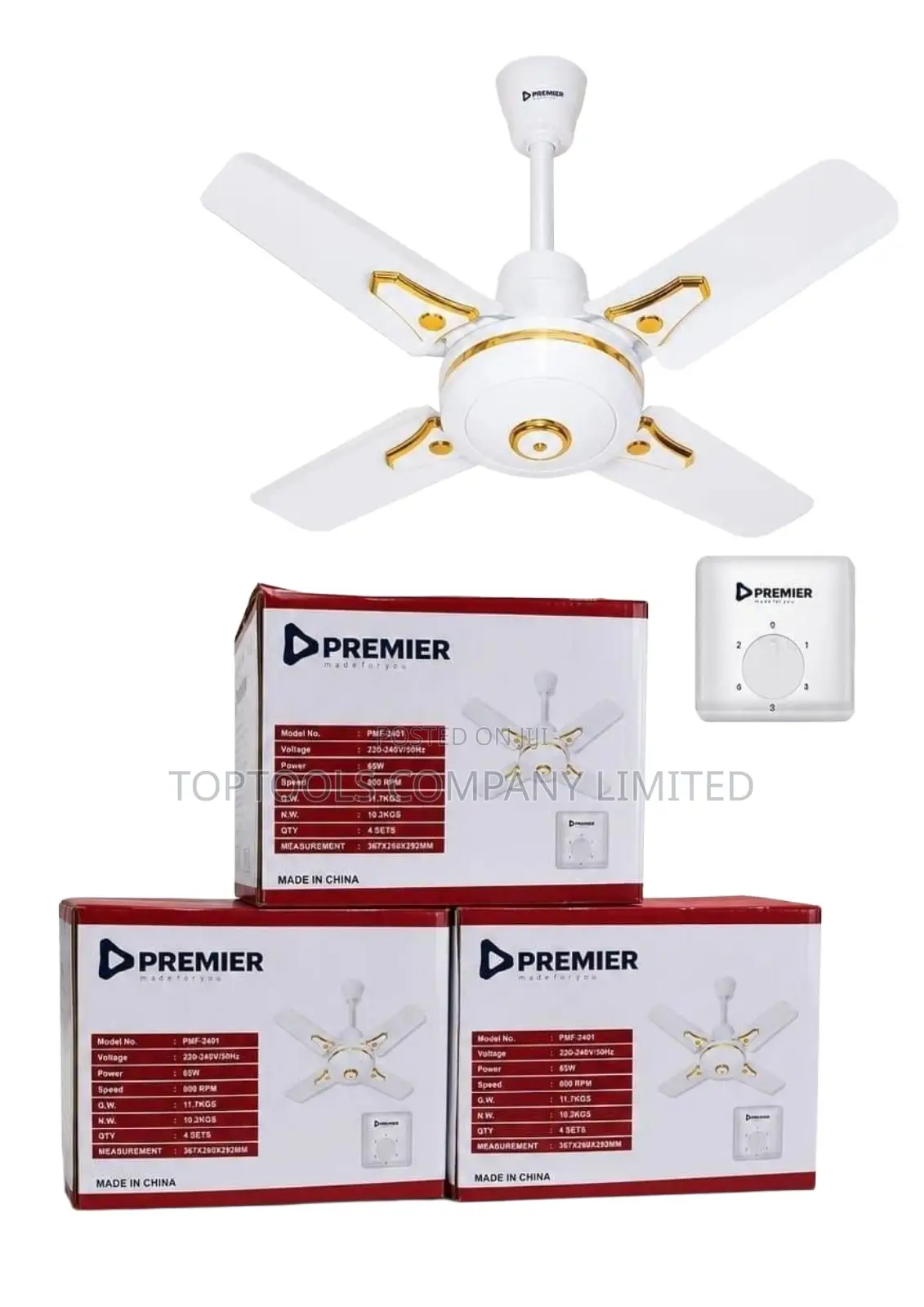 Premier Ceiling Fan 24inch 5 Speed