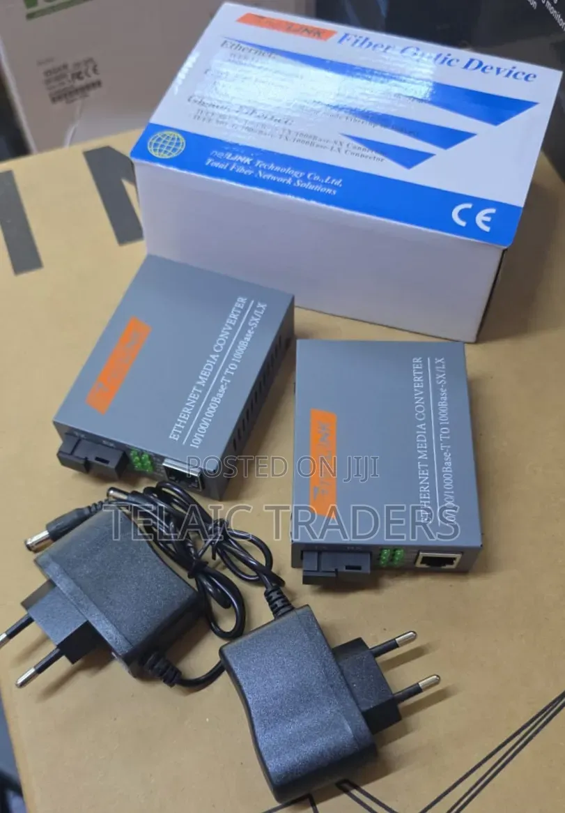Netlink Ethernet Media Convertor Base Giga