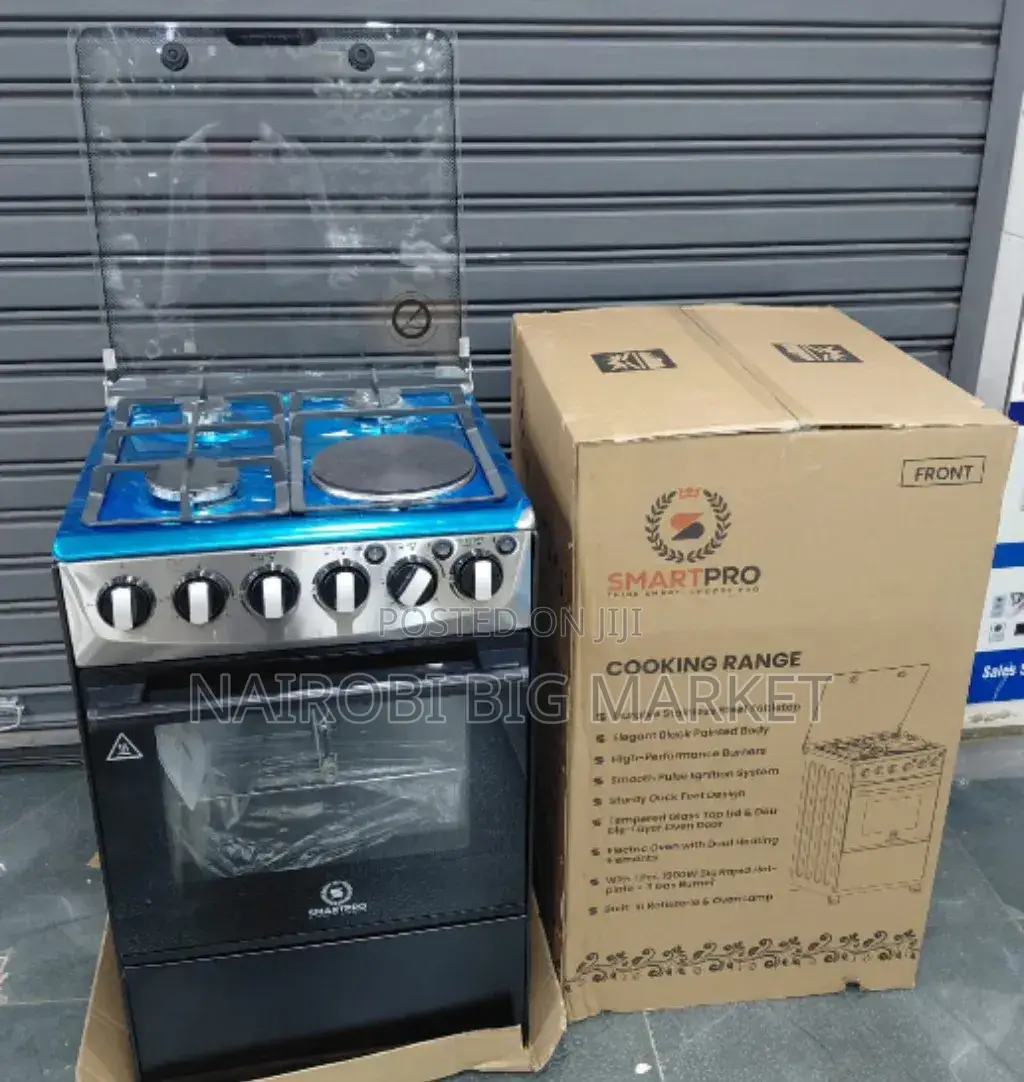 Auto Ignition Smartpro 50 55 3G 1E Standing Cooker