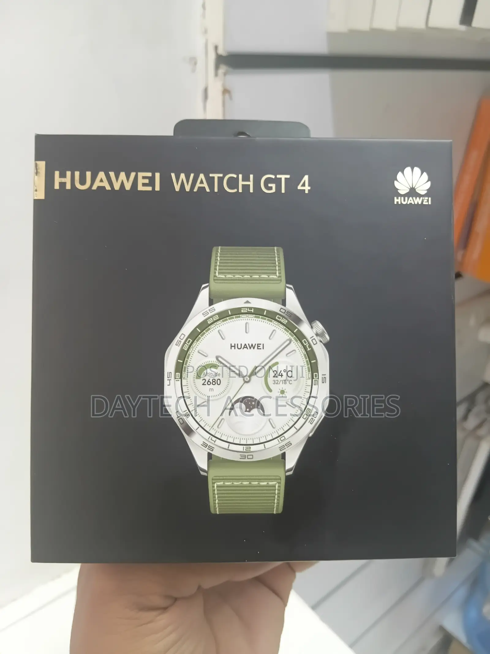 The Huawei Watch GT 4 46mm.