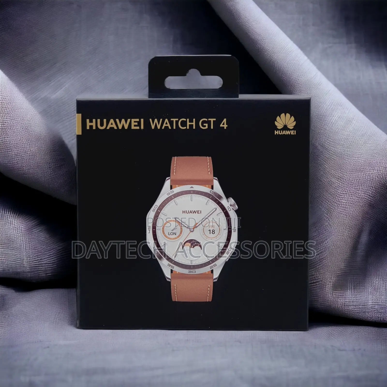 Huawei GT 4 46mm 1.43′′ AMOLED Bluetooth iOS Android Smartwatch.