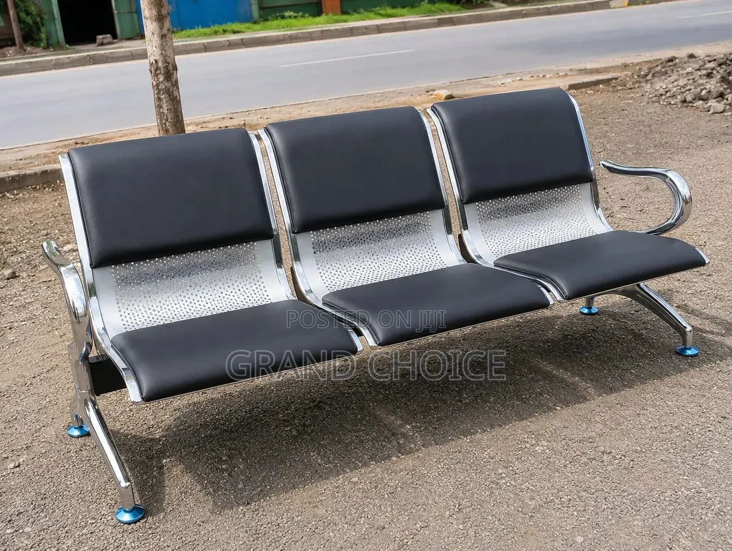 3-Seater Waiting Bench -Light Duty