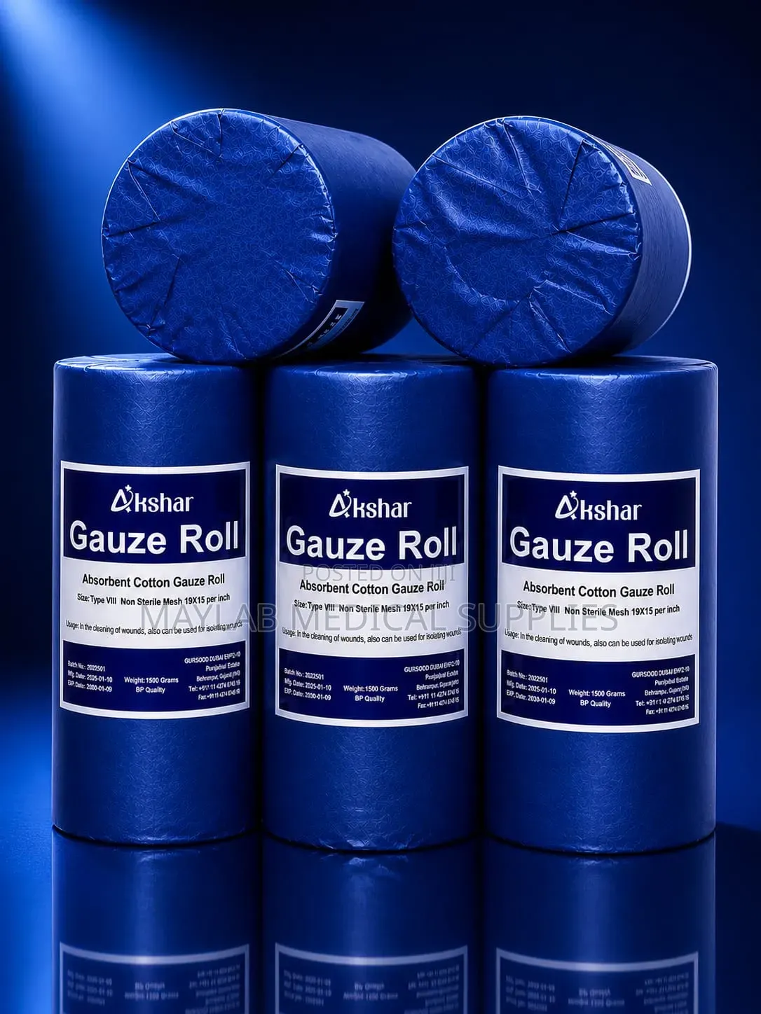 Gauze Roll – Absorbent Medical Dressing Bandage