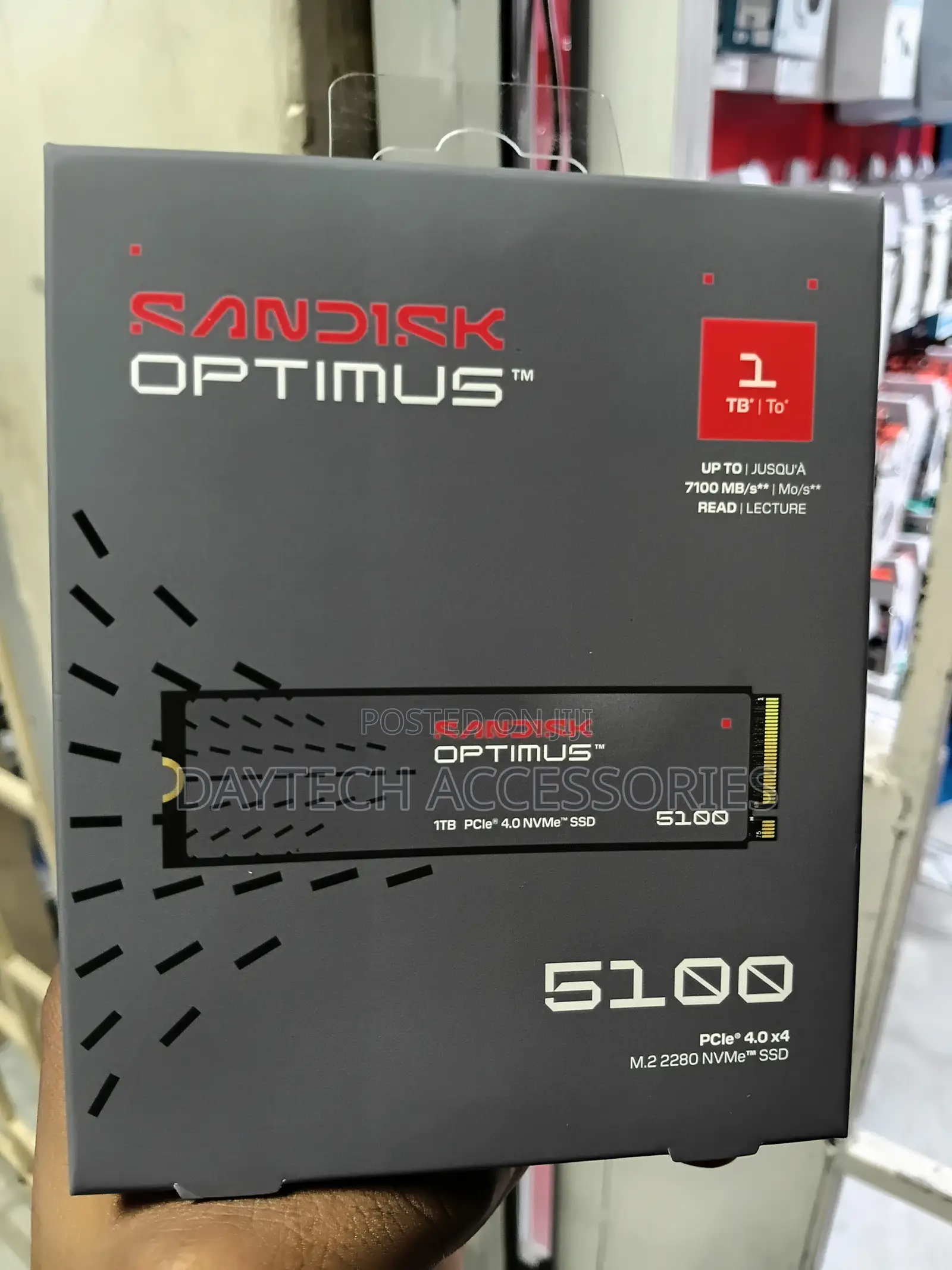 1TB SanDisk Optimus 5100 NVMe SSD.
