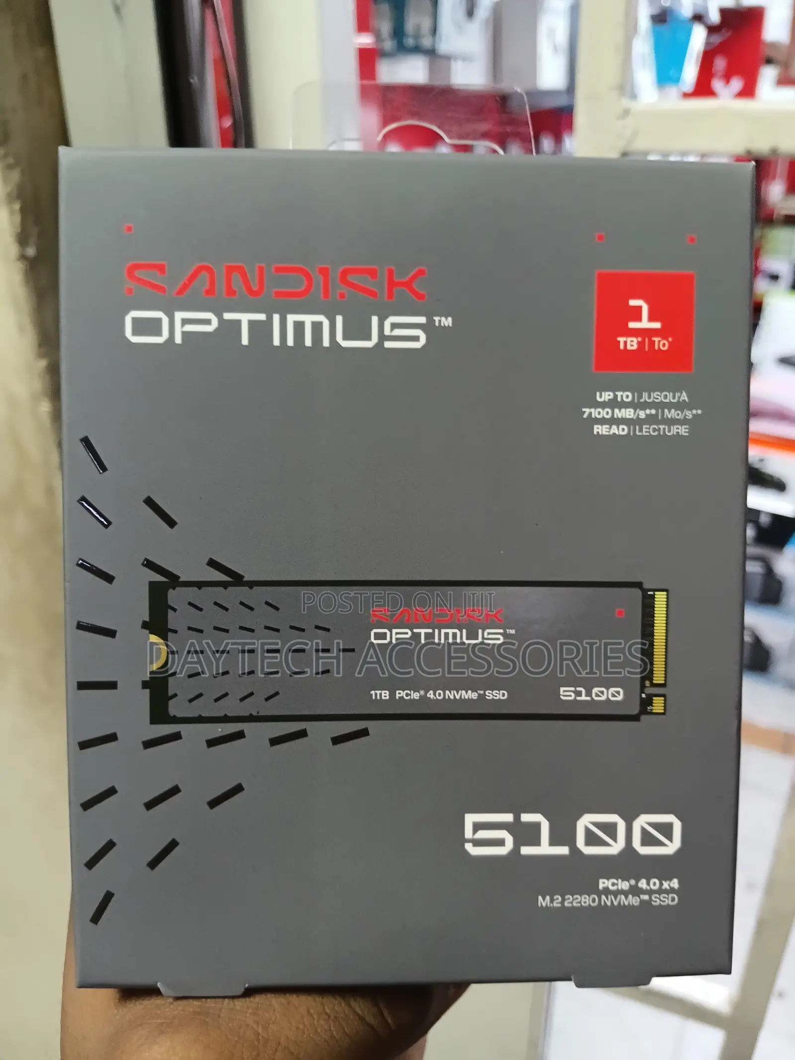 1TB SanDisk Optimus 5100 NVMe SSD.