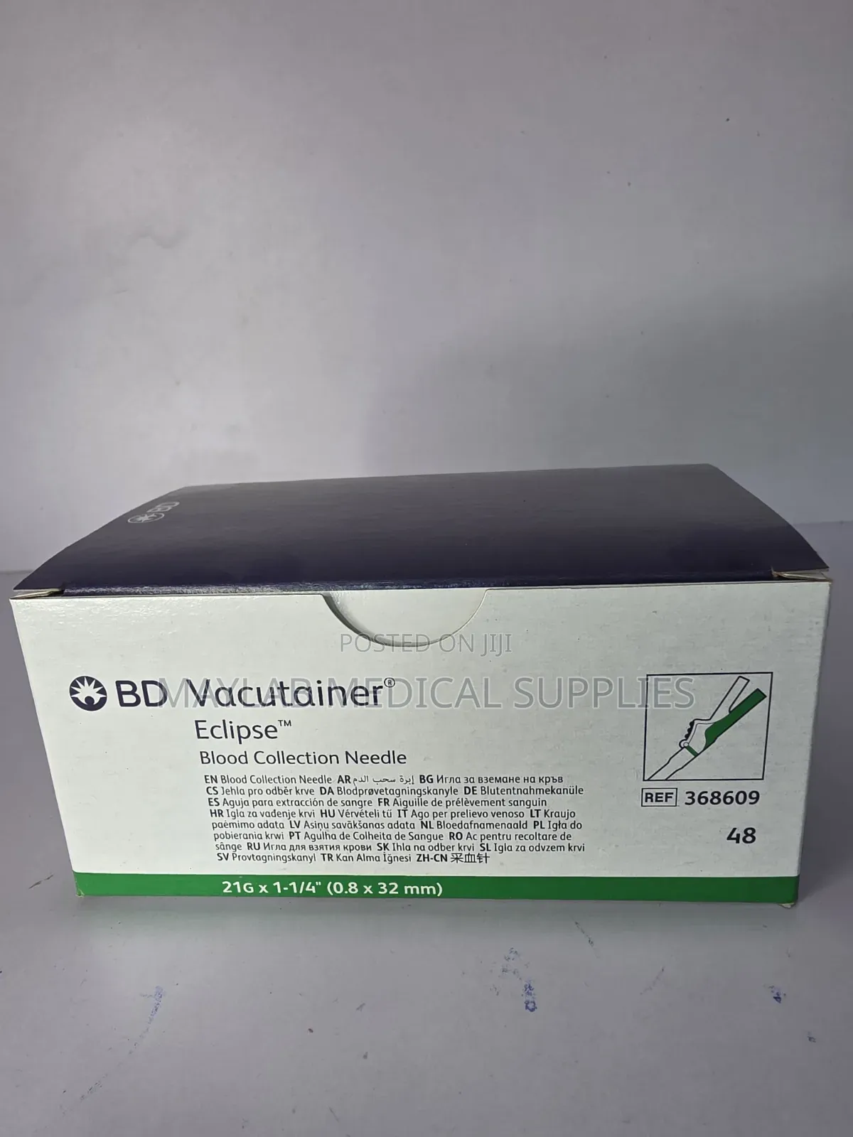 BD Vacutainer 21G Blood Collection Needle