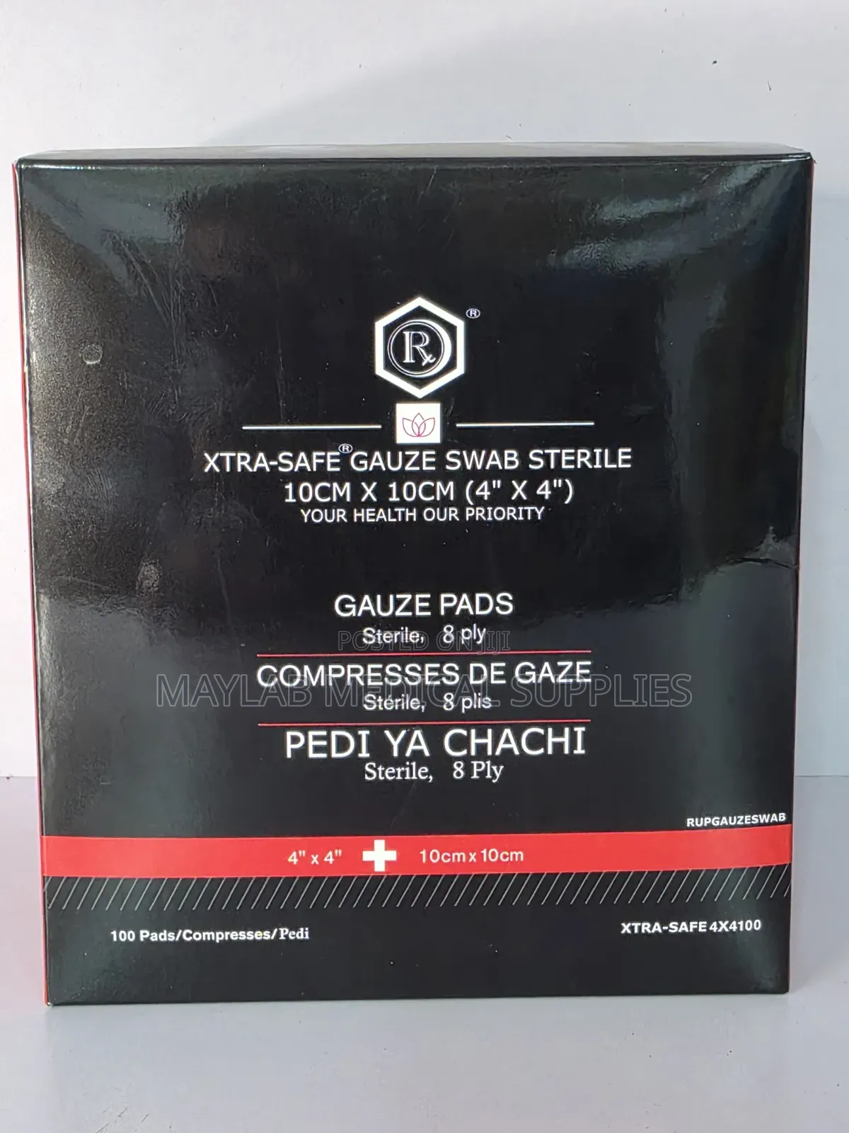 Sterile Gauze Swab – Absorbent Wound Dressing Pads