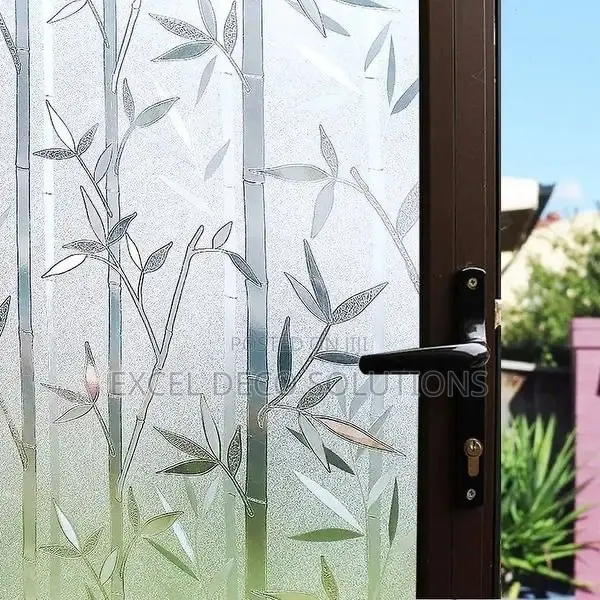 Glass Partition Film | Bamboo Privacy Design
