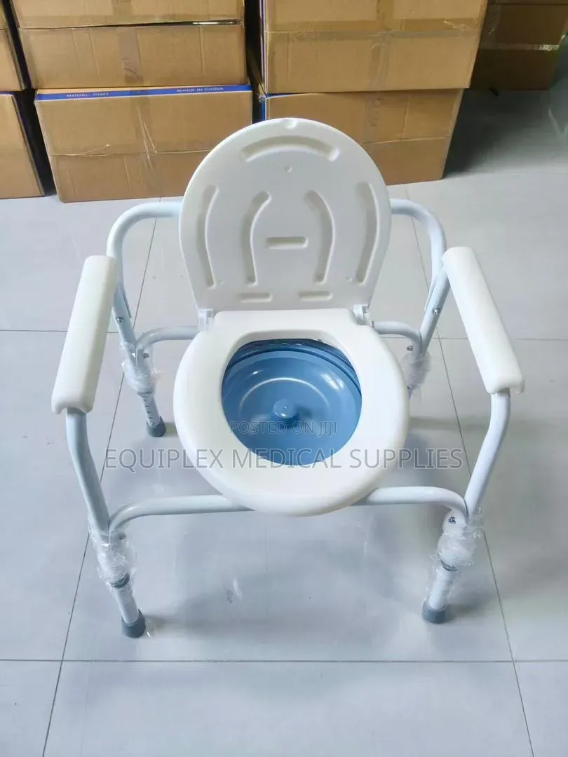 Commode Chair/ Seat (Extra Wide) With Adjustable Height