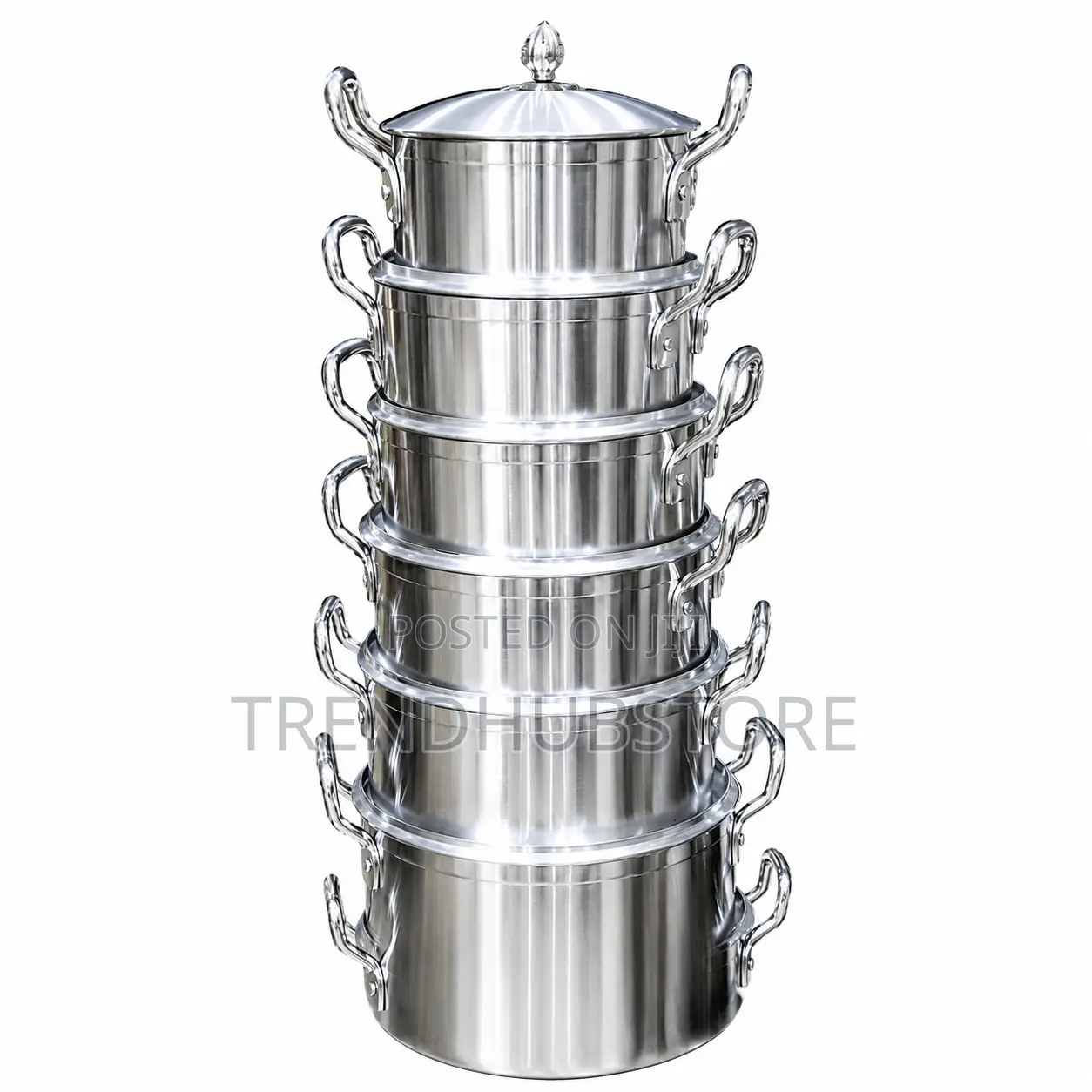 14PCS Heavy Aluminium Non-Stick Cooking Pot Set With Lids – TC Brand