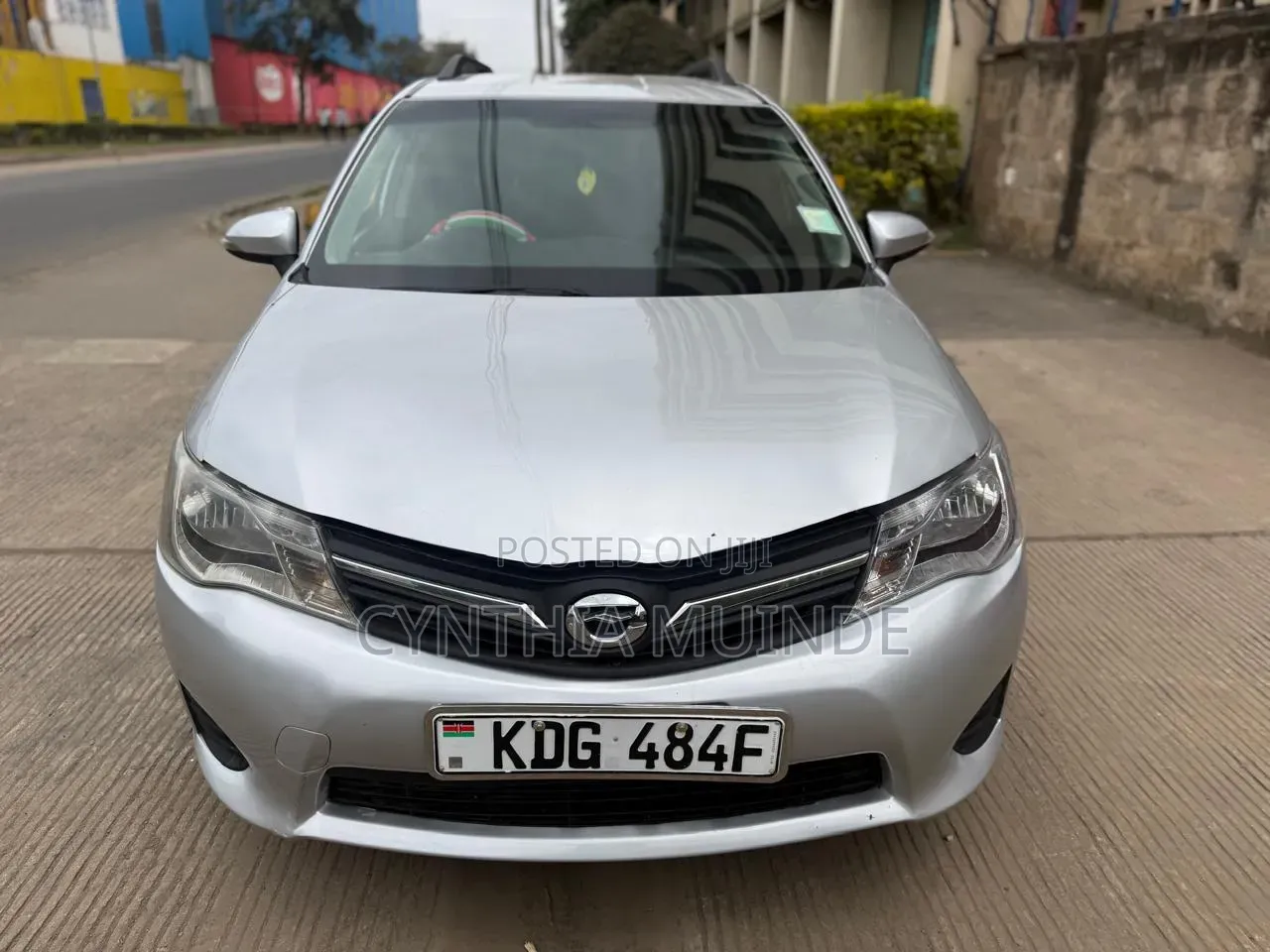 Toyota Corolla Fielder 2014 Silver