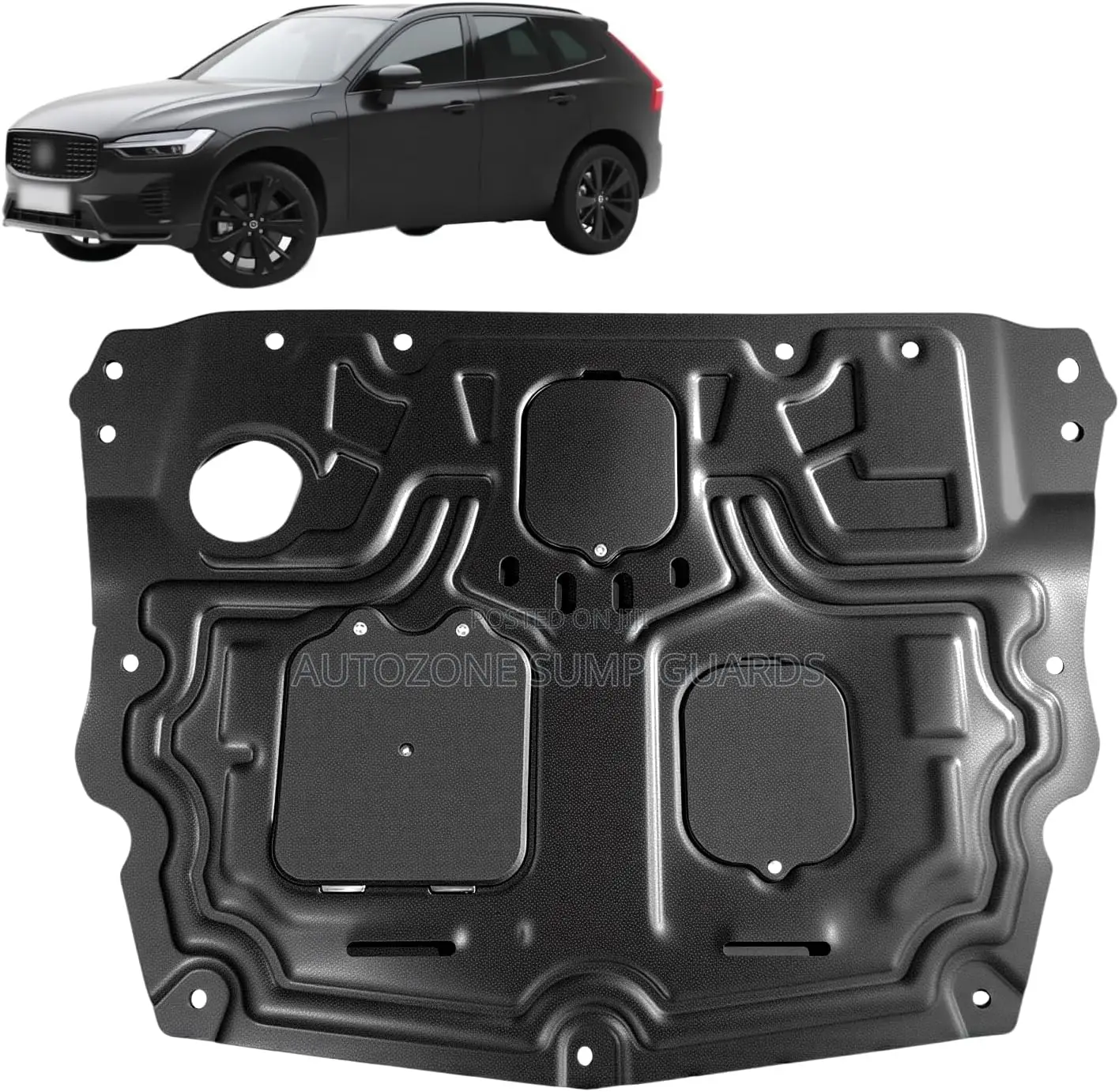 Front Engine Splash Shield Fit for Volvo XC60 2018-2024