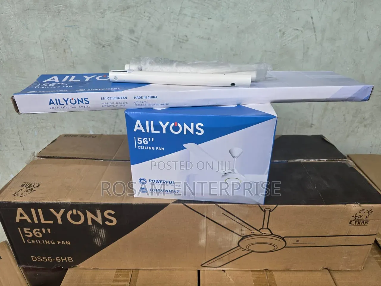 Ailyons 56" Ceiling Fan