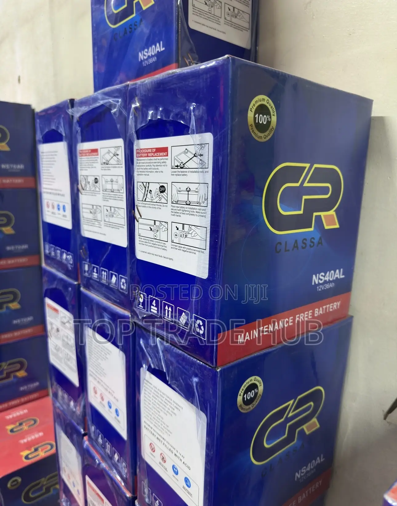 Gr Ns40 Al/Ar Class a Car Battery 12v 36ah Free Maintenance