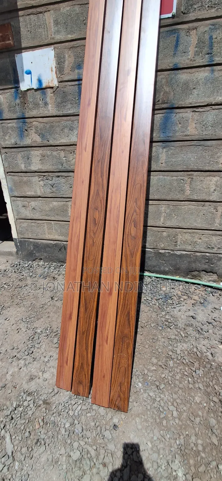 PVC Decorative Baffle Tubes – Wood Look Finish