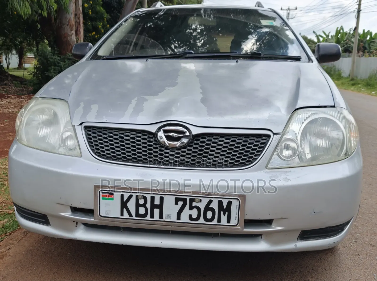 Toyota Corolla Fielder 2003 Silver