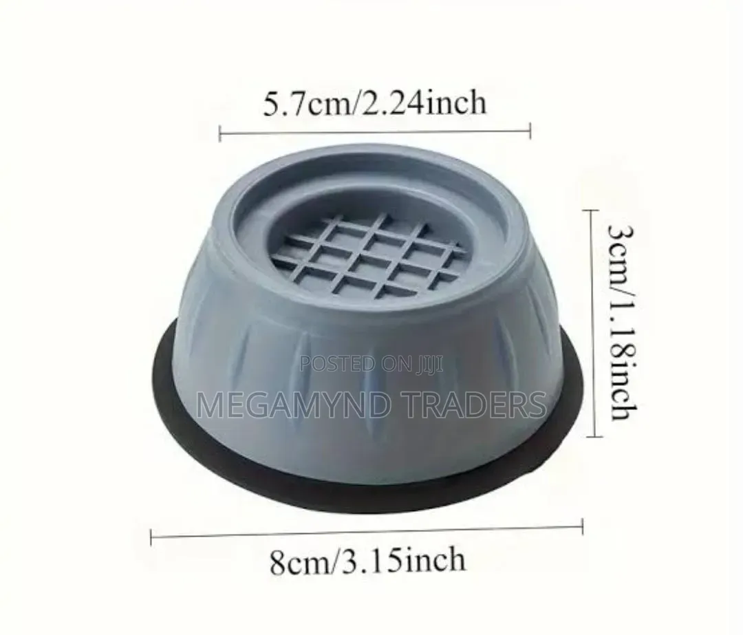 Anti Vibration Pad 4pc / 4pc Anti-Vibration Rubber Appliance Pads