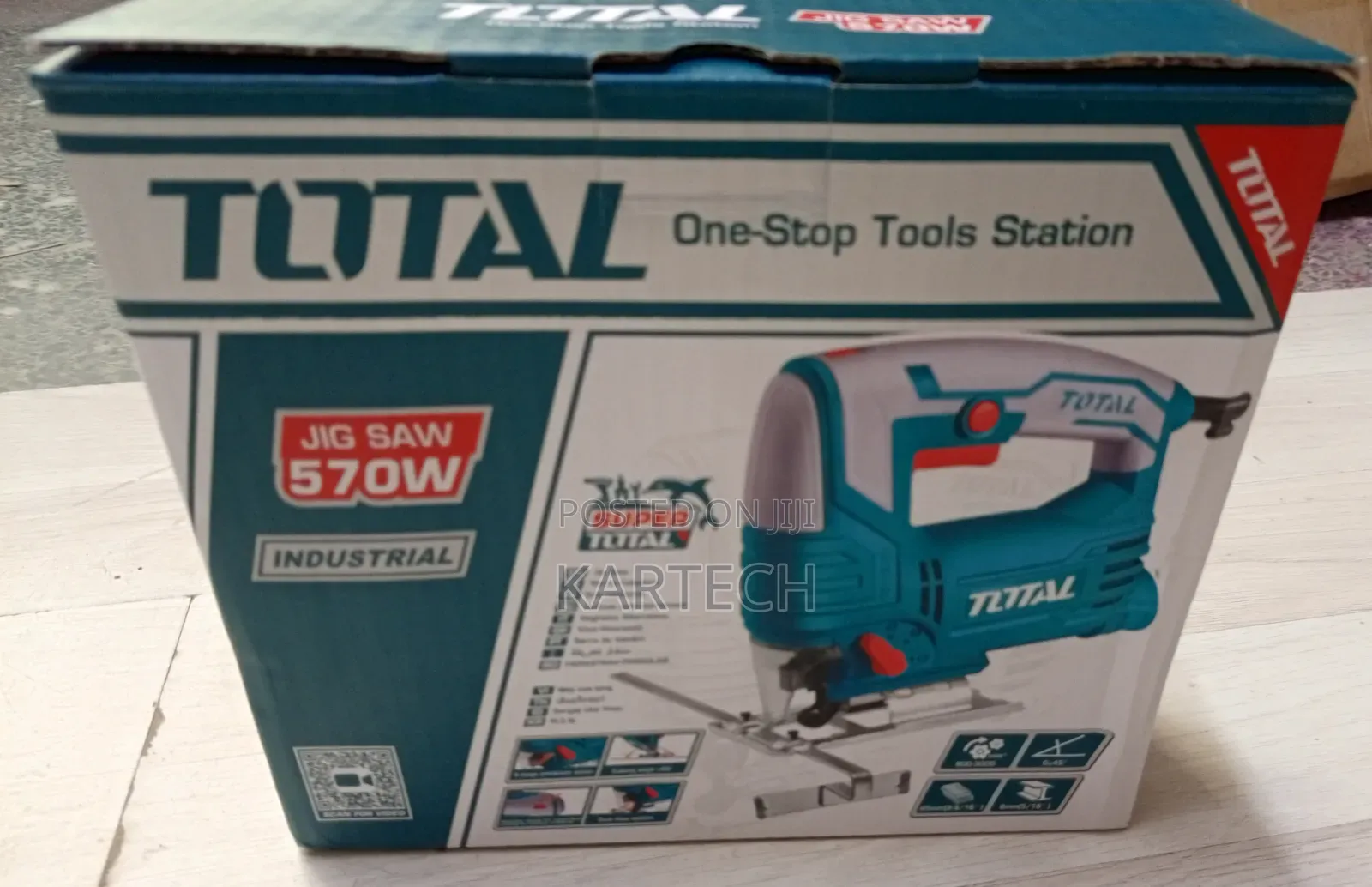 TOTAL 570W Industrial Corded Electric Jigsaw