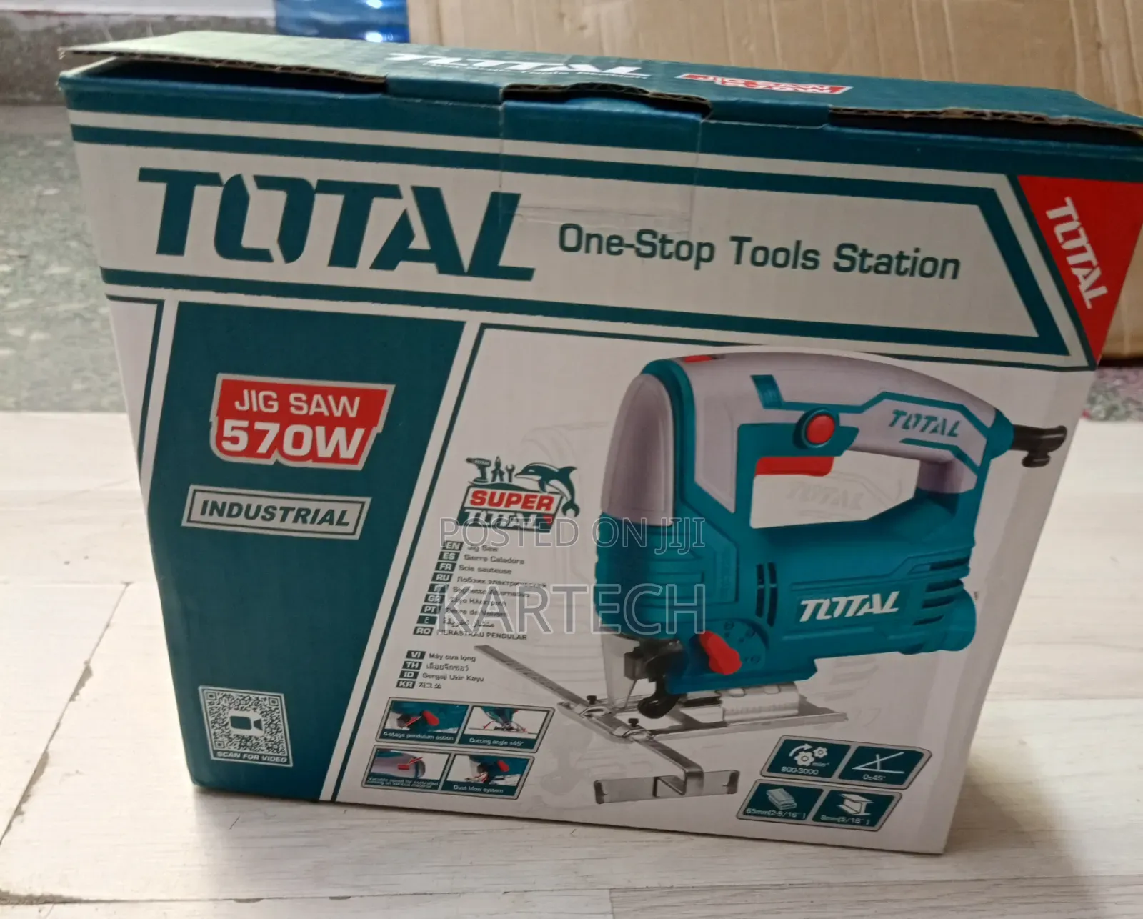 TOTAL 570W Variable Speed Jigsaw Machine
