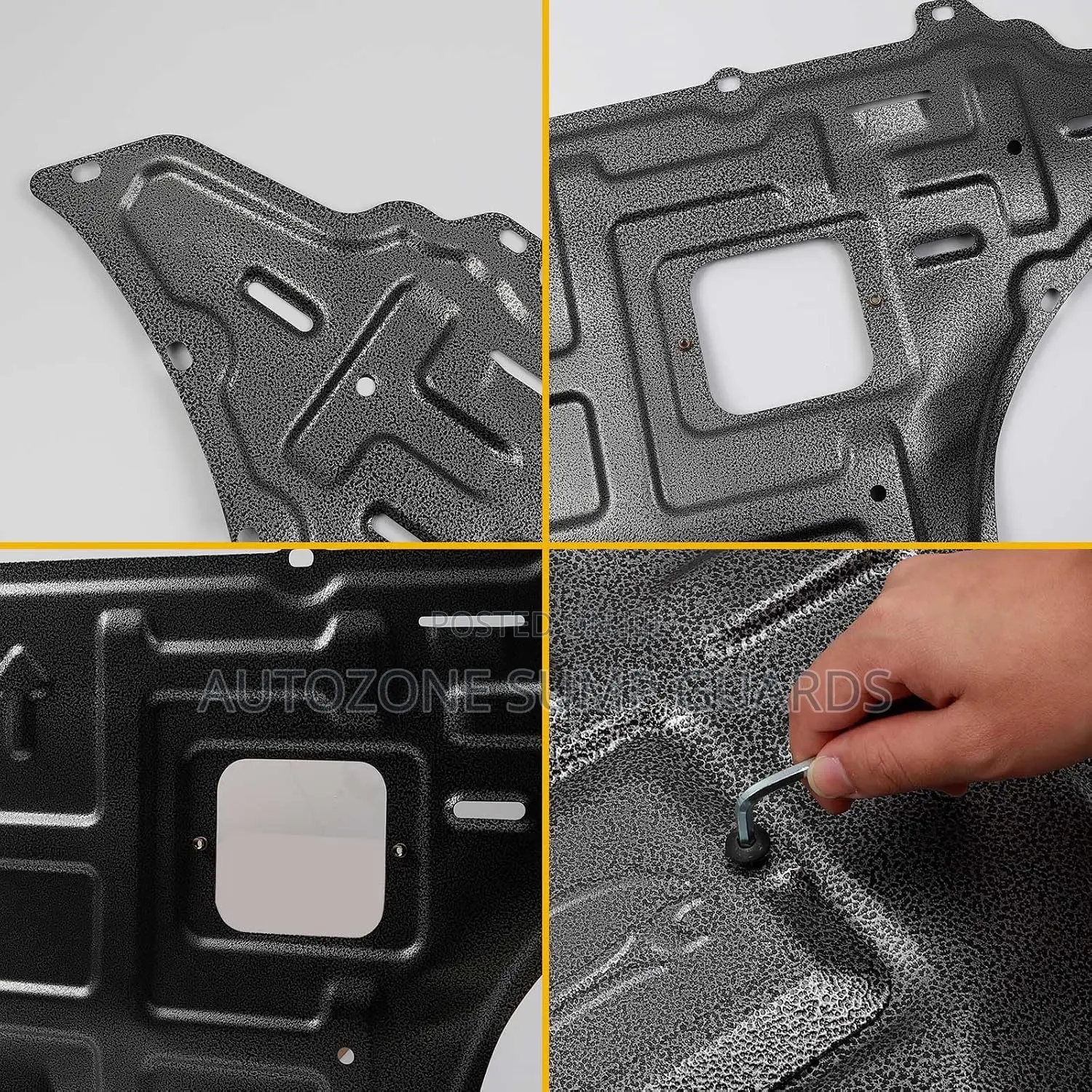 Engine Trans Sump Guards Audi A4 S4 B8.5 B8 3.0L 2.0L 2009+