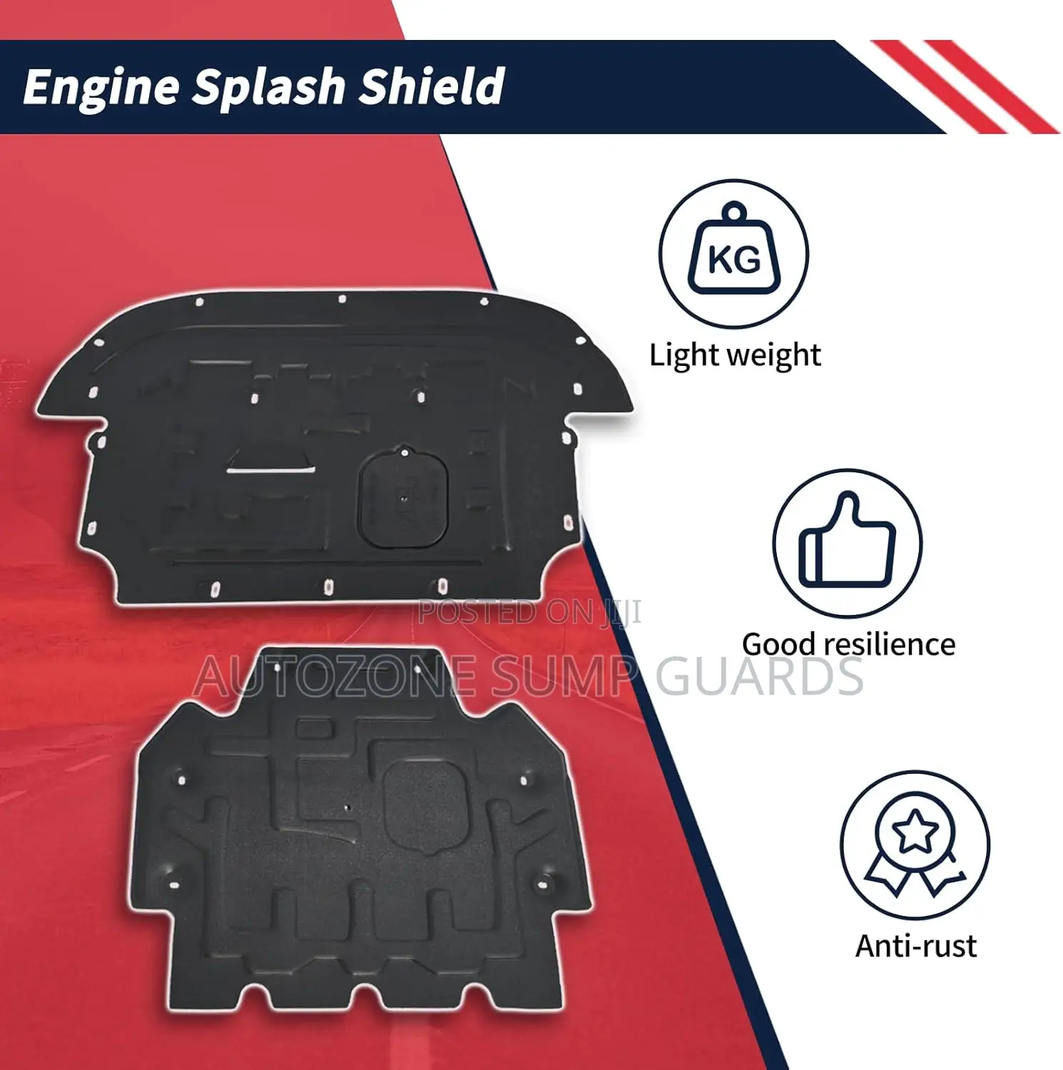 Engine Shield Guard Fit for Audi A6 / S6 2012-2018 Front Rear