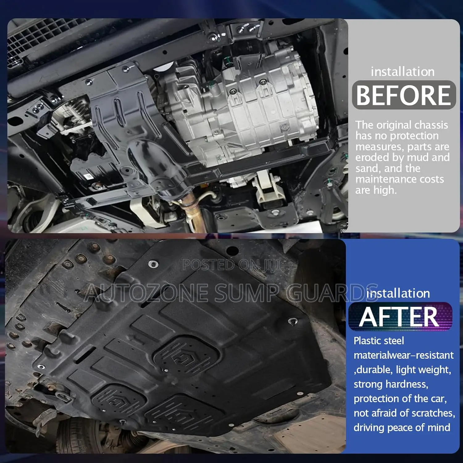Front Engine Splash Shield Fit for 2015-2020 Honda Fit
