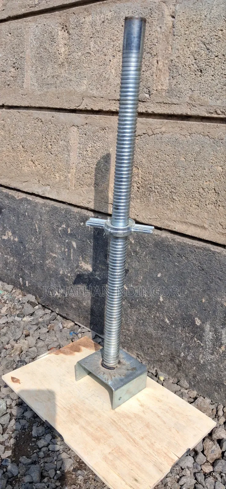 Scaffold Base Jack – Heavy-Duty U-Shape Jack