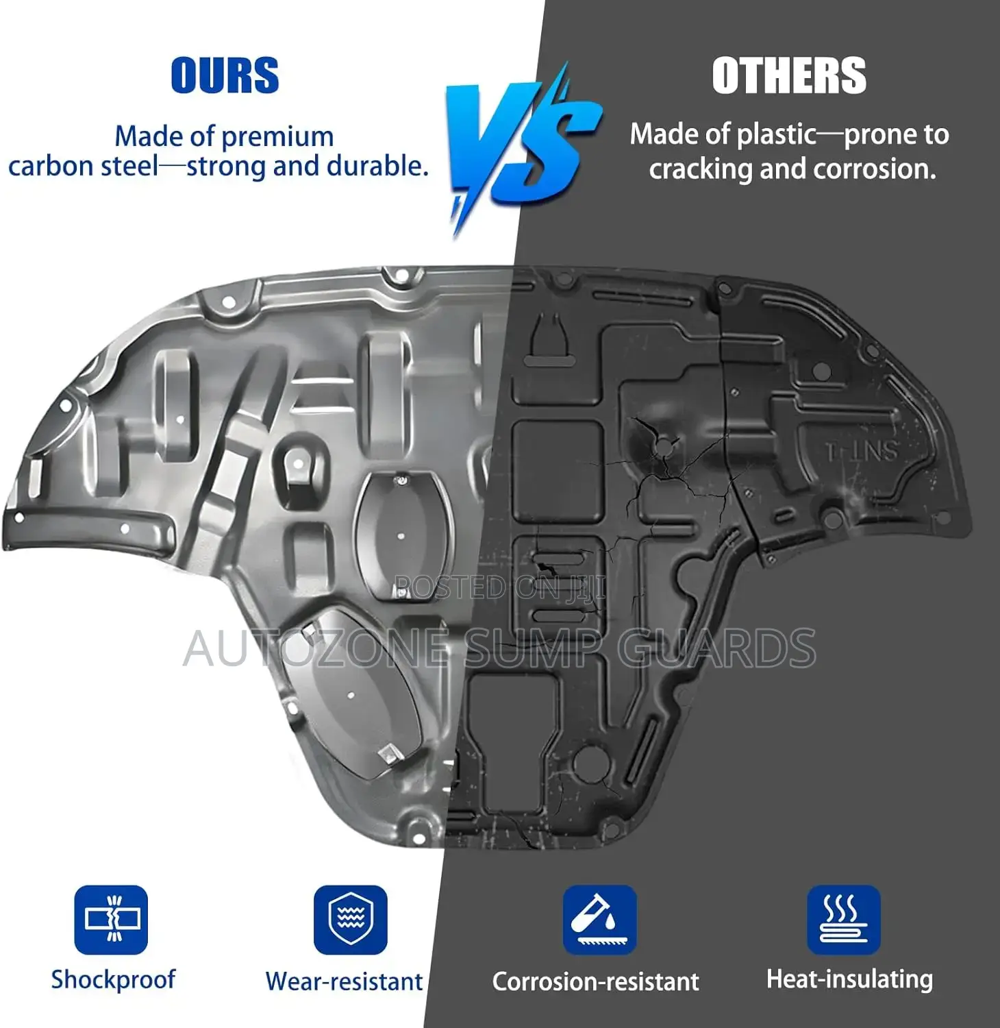Professional Customized Engine Splash Under Cover for VW Golf 7