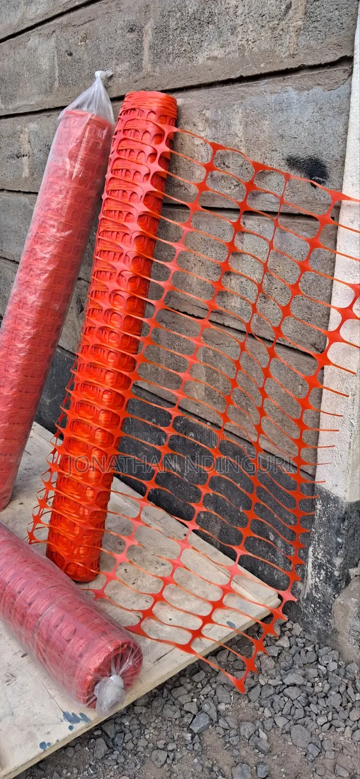 Orange Safety Mesh Barrier – Industrial Grade