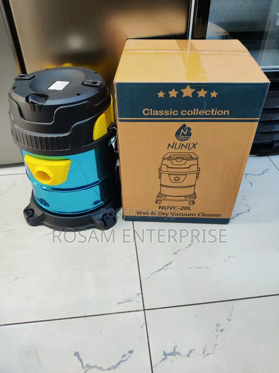Nunix 20L Wet and Dry Vacuum Cleaner