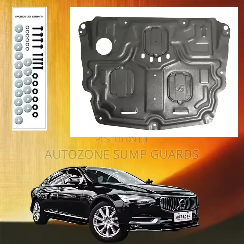 Durable Underbody Protection Engine Skid Plate for Volvo S90 2018+