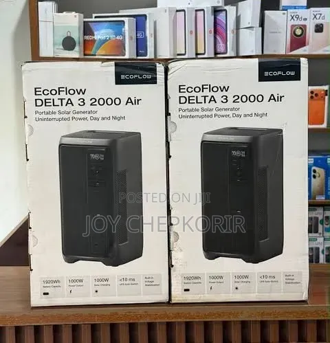 EcoFlow DELTA 3 2000 Air Portable Power Stations.