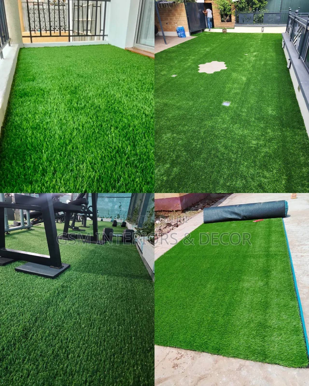 Artificial Green Turf for Indoor/Outdoor Apllications